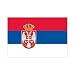 Serbia flag 3ft x 5ft Nylon