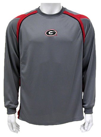 Buy Georgia Bulldogs Mens Circuit Long Sleeve Shirt by Colosseum Athletics