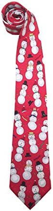 Musical Christmas Tie 100% Silk Frosty The Snowman Heaven Snow Balls 15