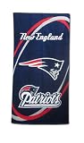 New England Patriots Fiber Reactive Pool/Beach/Bath Towel (Team Color)