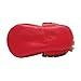 Sayoyo Baby Red Bow Tassels Soft Sole Leather Infant Toddler Prewalker Shoes (12-18 Months/6-6.5 M US Toddler, Red)