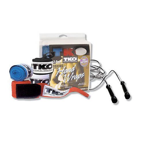 TKO 4 pc. Hand Wrap and Rope Set