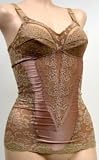 Venus WARM NUDE NYLON OPEN CROTCH BODYSUIT #3368 34A