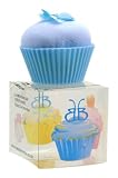 Baby Blooms 0-6 Months Bib Cupcake, Blue