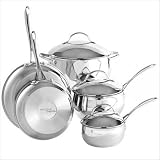 8 Piece Pro Stainless Steel Cookware Set