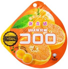 UHA Mikakuto Kororo Gummy Orange Flavor 40g 6 Bags [Impoted by ☆SAIKO JAPAN☆ W/ Candy Gifts]