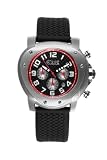 Equipe E203 Grille Quartz Chronograph Watch with 24-hr Mode Indicator