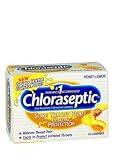 Chloraseptic Sore Throat Relief Honey Lemon Liquid Center 15 Lozenges