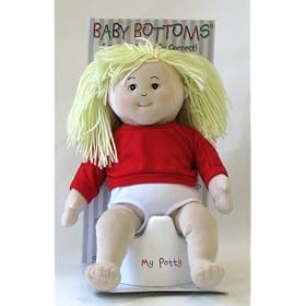 BABY BOTTOMS W POTTY - WHITE GIRL by CutieBeauty