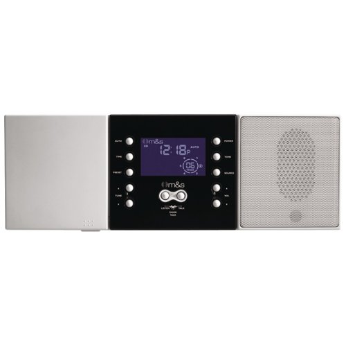 M&S SYSTEMS DMC3-4 3- OR 4-WIRE RETROFIT MUSIC/COMMUNICATION SYSTEM MASTER UNIT (WHITE)