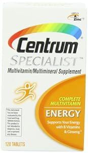 Centrum Specialist Energy, 120 Count