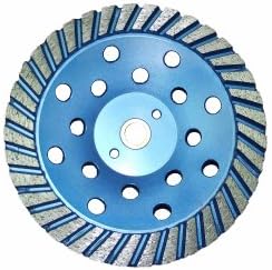 Diamond Blade Concrete Grinder - 7" Turbo Cup