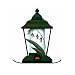 Perky Pet #278 18OZ Green Eng Garden Feeder