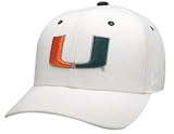 Miami Hurricanes ''U'' White DHS Hat