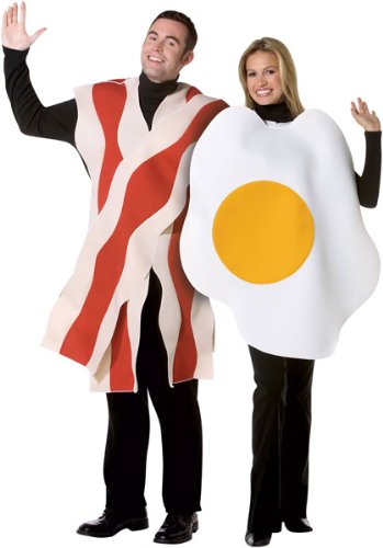 Bacon and Eggs - White/Tan