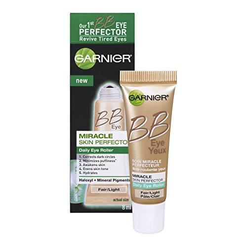 Garnier Skin BB Eye Miracle Skin Perfector Eye Roller, Fair/Light, 0.27 Fluid Ounce