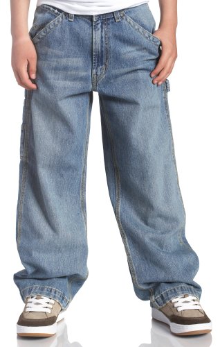 Levi's Boy's Adjustable Waist Painter Jean