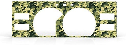Green Camouflage Print Gauge Cluster Dash Bezel Trim fits: 1985-1989 Toyota MR2 - Ferreus Industries - BZL-343-Green-Camo-081