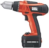 Black & Decker HPD12K-2 12-Volt Ni-Cad 3/8-Inch Cordless Drill/Driver Kit
