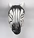 Signstek Horror Scary Zebra Horse Head Mask for Halloween Cosplay Costume Party