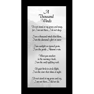 Bereavement Gift A Thousand