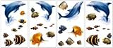 UNDER THE SEA APPLIQUES PEEL AND STICK