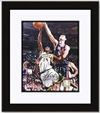 Yao Ming Autographed/Hand Signed Houston Rockets 8x10 Photo - Custom Framed