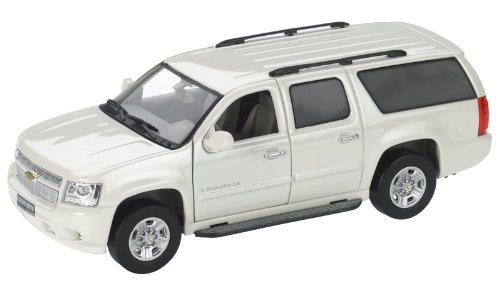 41XihEfZJSL 2009 Chevrolet Suburban SUV 1:43 Scale   White