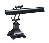 House Of Troy PLED204-MB 13-1/2-Inch Traditional Portable LED Desk/Piano Lamp, Mahogany Bronze