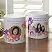 Personalized Photo Coffee Mug for Her - Floral Design