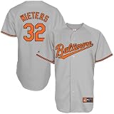 Majestic Matt Wieters Baltimore Orioles Youth Replica Jersey - Gray
