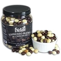 Chocolate Espresso Beans by Dilettante - Dark, Milk, and White Chocolate 3 lbs