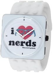 David & Goliath Kids' DG-CR02 Candy Rubber I Love Nerds Watch
