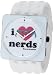 David & Goliath Kids' DG-CR02 Candy Rubber I Love Nerds Watch
