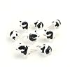 Charcoal Companion Cow Corn Holders, 4 pairs