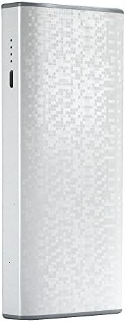 Broadcore Besiter 10000mAh Dual USB Output External Mobile Battery Travel Charger Pack Universal Power bank for Samsung Galaxy S6 Edge ( White Color )