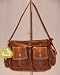 Aspen Brown Washed Cargo Bag Handbag