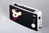 Produkt-Bild: DeLonghi Ariete 127 Disney Milano Langschlitztoaster / 1000 Watt / 2-farbig / schwarz/rot