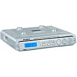 Sylvania SKCR2613 CD Clock Radio (Silver)