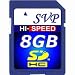 SVP 8GB High Capacity Secure Digital Card for SVP Camcorder