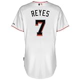 Miami Marlins Authentic 2012 Jose Reyes Home Cool Base Jersey w/Inaugural Season Commemorative Patch