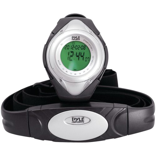 PYLE PHRM38SL HEART RATE MONITOR WATCH (SILVER) pyle sports