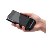iPhone4/4S用 ポケット プロジェクター 「monolith(モノリス) 」バッテリーチャージャー 充電機能付き ミニプロジェクター　（ブラック）