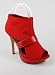 Cut-Out Lycra Sock Platform Bootie