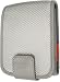 MINI-MEssenger Bright Silver Camera Case for Canon PowerShot, Sony CyberShot, Nikon Coolpix, Pentax Optio, Casio Exilim, Olympus Stylus and Panasonic Lumix | Eligible for FREE Super Saver Shipping