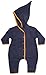 Zutano Cozie Elf Romper - Navy - 6M