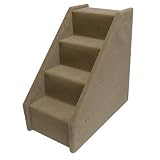 Bears Stairs Four-Step Mini Value Line Pet Stairs in Beige
