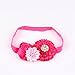 Qandsweet Baby Girl's Cute Crystal Hair Bows (5Pack)