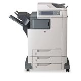 HP Color LaserJet CM4730fsk MFP - Multifunction ( fax / copier / printer / scanner ) - color - laser - copying (up to): 30 ppm (mono) / 30 ppm (color) - printing (up to): 30 ppm (mono) / 30 ppm (color) - 1600 sheets - 33.6 Kbps - parallel, Hi-Speed USB, 10/100 Base-TX