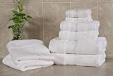 775 Gram Oversized Bath Towel 30x56 White - The Best Ultra Luxury Resort Hotel & Spa Collection Pamper yourself - Superior 2 ply combed Cotton minimizes lint. Highly Absorbent Large & Sturdy - Easy care machine wash - Outstanding Value Save 65%